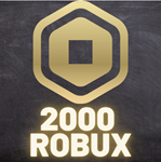 КОД на 2000 ROBUX????Roblox Gift Card (все страны)