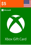 Xbox Microsoft Gift Card  5 USD(USA)