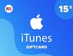 ITunes Gift Card 15 USD (USA)
