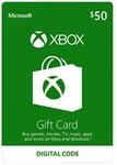 Xbox Microsoft Gift Card 50 USD(USA)