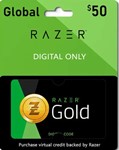 ????Razer Gold 50$ PIN (Global) - изображение № 2