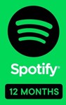 КЛЮЧSPOTIFY Premium12 месяцевкод активации