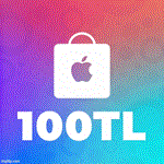 iTunes AppStore 100 TLПодарочная карта Apple Турция