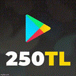 ????Google Play 250 TL????Подарочная карта Турция. Код Лир