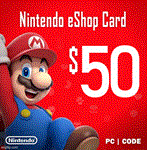 СШАNintendo Подарочная карта 50$ (USD) Нинтендо код