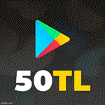 ????Google Play 50 TL????Подарочная карта Турция. Код Лир
