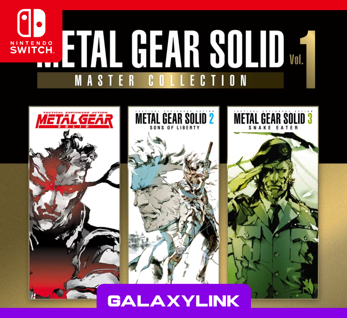 🔴 METAL GEAR SOLID MASTER COLLECTION - Nintendo ✅