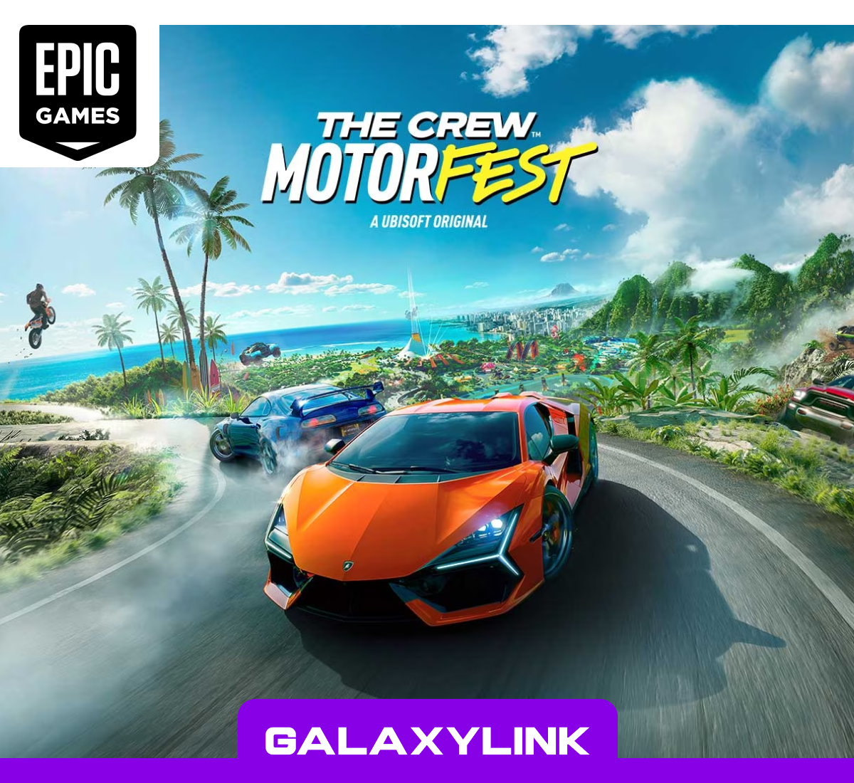 ⚫The Crew Motorfest ⭐Все Издания⭐ - EPIC STORE (ПК) ✅