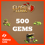  Clash of Clans -  500 ГЕМОВ - ПО Supercell ID 