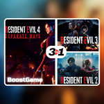 ・RESIDENT EVIL 4 REMAKE + SEPARATE WAYS + RE 3 + RE 2