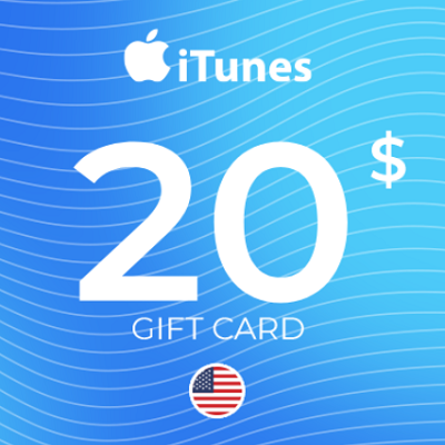 iTUNES GIFT CARD - $20 USD✅(USA)