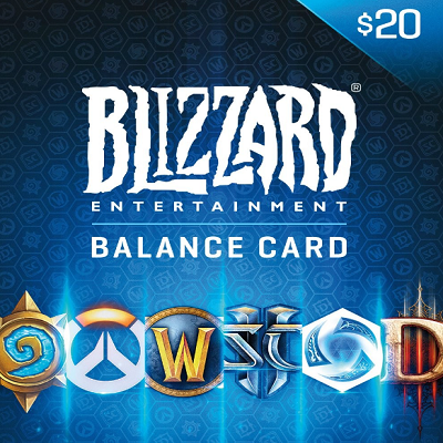 BATTLE.NET GIFT CARD 20$ USD ✅(USA)