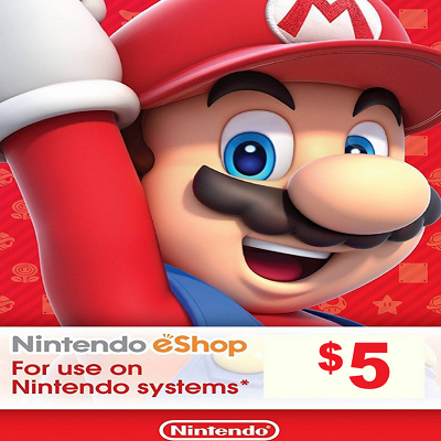 NINTENDO ESHOP CARD 5$ USD ✅(USA)