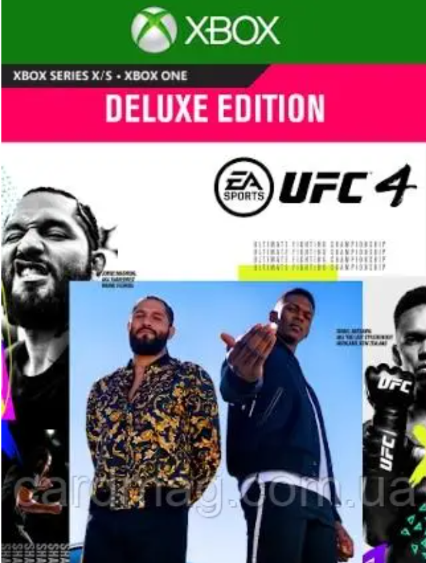 UFC 4 DELUXE EDITION ✅(XBOX ONE, SERIES X|S) КЛЮЧ🔑