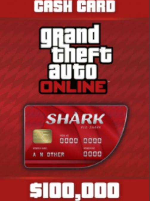 GTA ONLINE: RED SHARK CASH CARD 100,000$✅(PC КЛЮЧ)