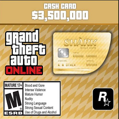 GTA ONLINE: WHALE SHARK CASH CARD 3,500,000$✅PC КЛЮЧ🔑