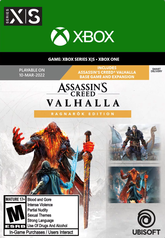 ASSASSIN'S CREED VALHALLA RAGNARÖK EDITION✅XBOX КЛЮЧ 🔑