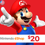 NINTENDO ESHOP CARD 20$ USD (USA)