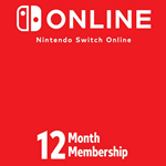 NINTENDO SWITCH ONLINE MEMBERSHIP 12 МЕСЯЦЕВ (USA)