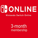 NINTENDO SWITCH ONLINE GIFT CARD 3 МЕСЯЦА (EU)