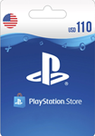 PLAYSTATION NETWORK CARD 110$ USD (USA)