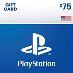 PLAYSTATION NETWORK 75$ USD (USA)