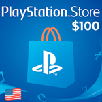 PLAYSTATION NETWORK PSN - 100$ USD (USA)