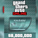 GTA ONLINE: MEGALODON SHARK CASH CARD 8,000,000$(PC)