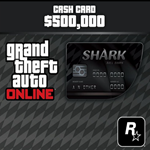 GTA ONLINE: BULL SHARK CASH CARD 500,000$(PC КЛЮЧ)