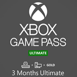 XBOX GAME PASS ULTIMATE 3 МЕСЯЦА (RU) (ПРОДЛЕНИЕ)