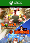 WORMS BATTLEGROUNDS + WORMS W.M.D XBOX КЛЮЧ