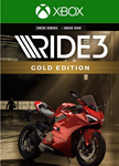 RIDE 3 GOLD EDITION (XBOX ONE, SERIES X|S) КЛЮЧ