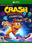 CRASH BANDICOOT 4: IT'S ABOUT TIME XBOX КЛЮЧ