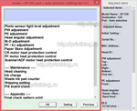 Adjustment program XP-530, XP-630, XP-830 - изображение № 2