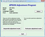 Adjustment program Epson EP-707A - изображение № 3