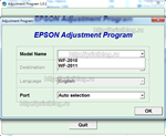 Adjustment program Epson WF 2010 \ WF 2010W \ WF 2011 - изображение № 4