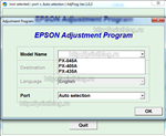 Adjustment program Epson PX-045A сброс памперса - изображение № 2