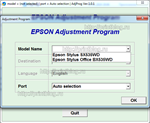 Adjustment program Epson SX535WD Office BX535WD (Сброс) - изображение № 2