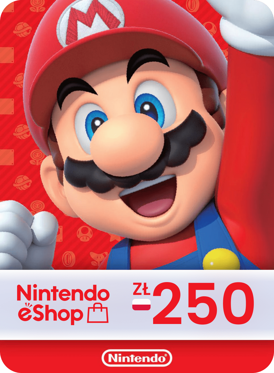 ✅Nintendo Gift Card - zł 250 PLN 🇵🇱 ( регион Польша)