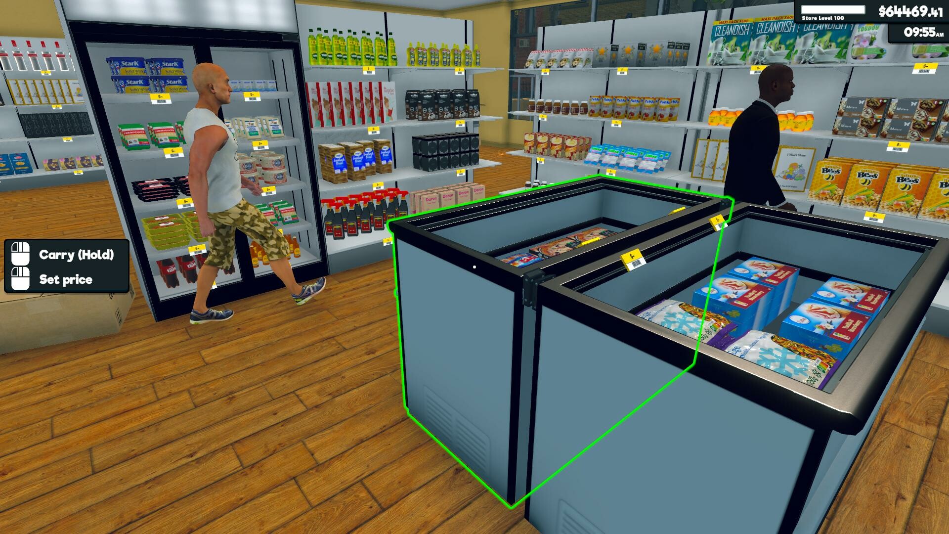 Manage supermarket simulator на русском