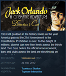 Jack Orlando Director's Cut STEAM KEY REGION FREEGLOBAL