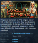 Dungeon of Elements  STEAM KEY REGION GLOBAL+РОССИЯ