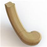 Волюта 003 (правая) (Каталог 3D. Уроки по SolidWorks)