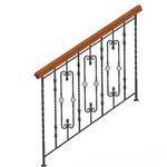 Ограждение кованое 003 (Каталог 3D.Уроки по SolidWorks)