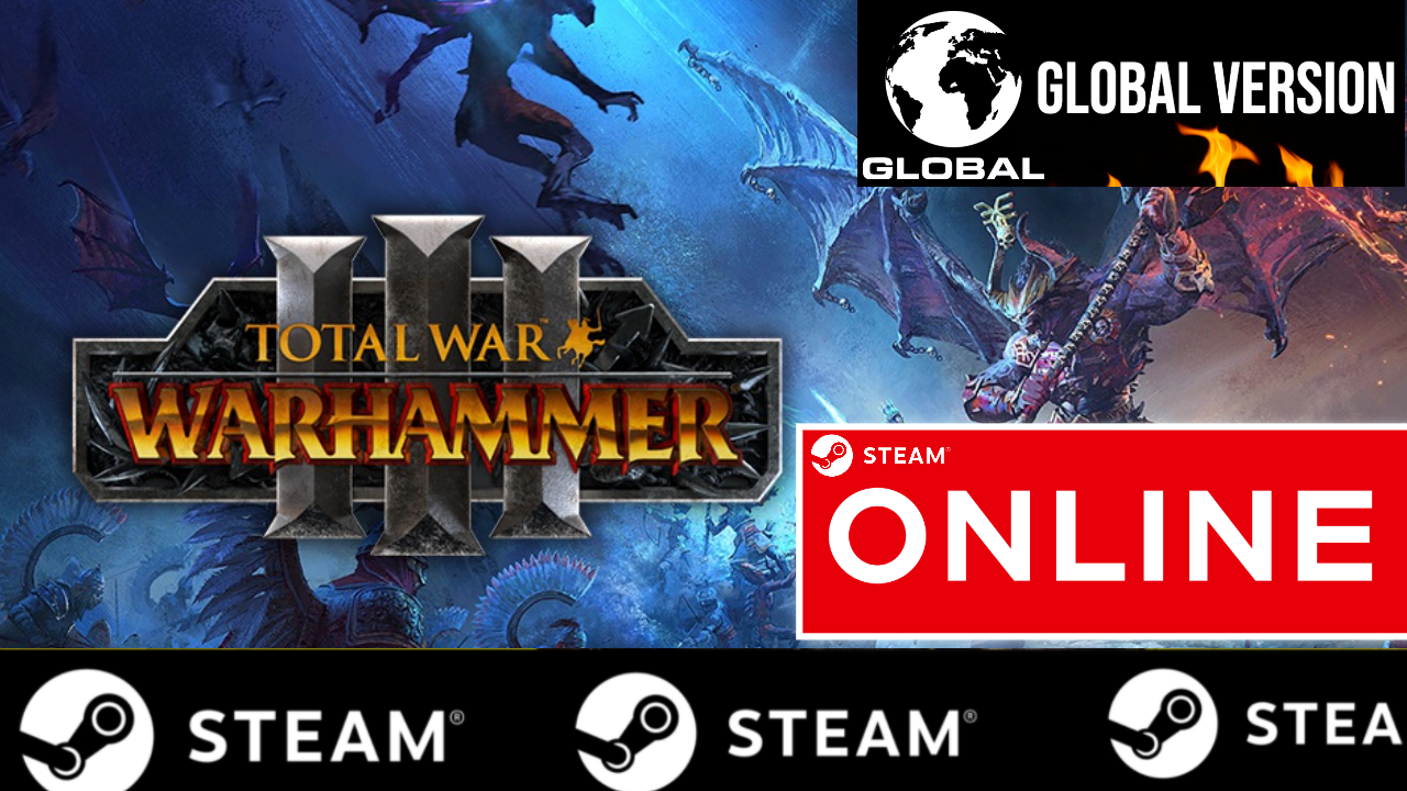 🔥 Total War: WARHAMMER III - ОНЛАЙН STEAM (GLOBAL)