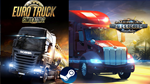  Euro Truck Simulator 2 + American Truck Simulator