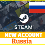 ⭐️Новый аккаунт Steam (????????РОССИЯ) +СМЕНА ПОЧТЫ+$БОНУС
