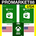 ⭐️ТОП ЦЕНЫ???????? XBOX ПОДАРОЧНЫЕ КАРТЫ ОПЛАТЫ США USA USD