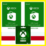 ⭐️ВСЕ КАРТЫ⭐????????Xbox Live Gift Card 100-600 PLN(Польша)