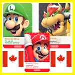 ⭐️ ВСЕ КАРТЫ⭐????????Nintendo eShop Gift Card 10-150 CAD